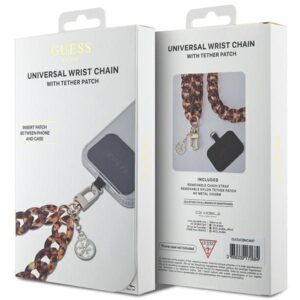 Guess GUOUCBMC4MT Universal Big Hand Strap Acetate Acrylic 4G Charm - Image 2