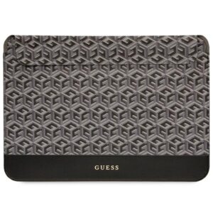 Guess Dėklas kompiuteriui GUCS16HGCFSEK 16" juodos spalvos GCube Stripes - Image 1