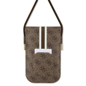 Guess Handbag GUOWBP4RPSW rudos spalvos 4G Stripes - Image 2