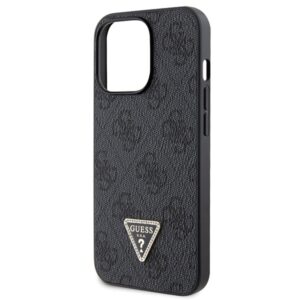 Guess GUHCP13LP4TDSCPK Apple iPhone 13 Pro / 13 6.1" juodos spalvos kietas dėklas Crossbody 4G Metal Logo - Image 7