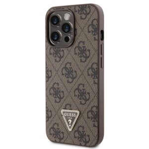 Guess GUHCP13LP4TDSCPW Apple iPhone 13 Pro / 13 6.1" rudos spalvos kietas dėklas Crossbody 4G Metal Logo - Image 2