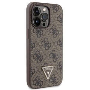 Guess GUHCP13LP4TDSCPW Apple iPhone 13 Pro / 13 6.1" rudos spalvos kietas dėklas Crossbody 4G Metal Logo - Image 4