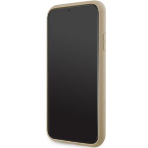 Guess GUHCN61HG4SGD Apple iPhone 11 / Xr 6.1" gold kietas dėklas Glitter Script Big 4G - Image 5