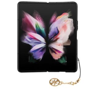 Guess GUHCZFD5GF4GBR F946 Z Fold5 rudos spalvos kietas dėklas 4G Charms Collection - Image 6