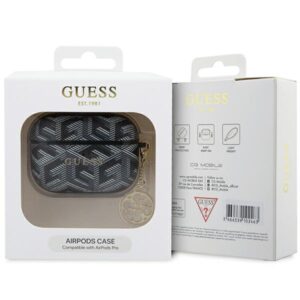 Guess GUAPPGCE4CK AirPods Pro dėklas juodos spalvos GCube Charm - Image 3