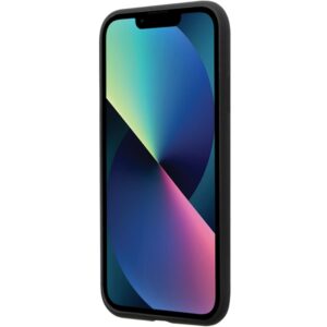 Guess GUHCN614DGPK Apple iPhone 11 / Xr 6.1" juodos spalvos kietas dėklas Silicone Logo Strass 4G - Image 5