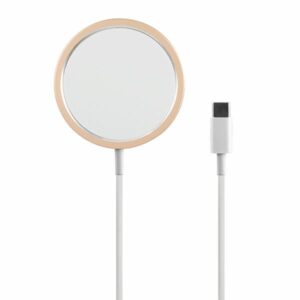 Guess Belaidis įkroviklis  GUCBMSLRD 15W MagSafe aukso spalvos - Image 3