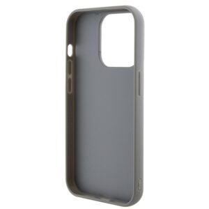 Guess GUHCP15LPSFDGSS Apple iPhone 15 Pro 6.1" silver kietas dėklas Sequin Script Metal - Image 7
