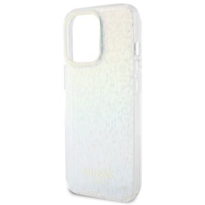 Guess GUHCP15XHDECMI Apple iPhone 15 Pro Max 6.7" kietas dėklas IML Faceted Mirror Disco Iridescen - Image 6