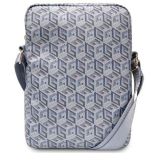 Guess Bag GUTB10HGCFSEB 10" blue GCube Stripe Tablet Bag - Image 3