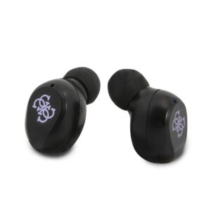 Guess GUTWST31EG TWS Bluetooth ausinės + docking station violetinės spalvos - Image 4