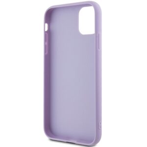 Guess GUHCN61PSFDGSU Apple iPhone 11 / Xr 6.1" violetinės spalvos kietas dėklas Sequin Script Metal - Image 7