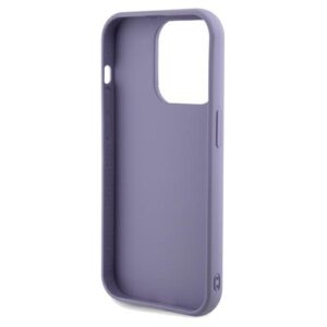 Guess GUHCP13LPSFDGSU Apple iPhone 13 Pro /13 6.1" violetinės spalvos kietas dėklas Sequin Script Metal - Image 7