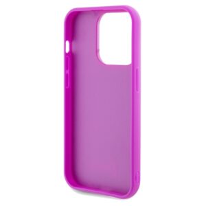 Guess GUHCP14LPMSDGSF Apple iPhone 14 Pro 6.1" fuschia kietas dėklas Disco Metal Script - Image 7