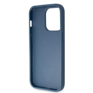 Guess GUHCP15LP4TDSCPB Apple iPhone 15 Pro 6.1" blue kietas dėklas Crossbody 4G Metal Logo - Image 8