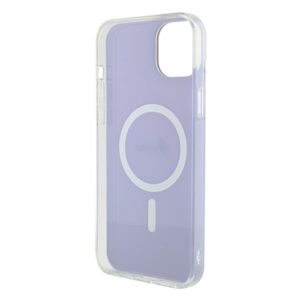 Guess GUHMP15MHITSU Apple iPhone 15 Plus/ 14 Plus 6.7" violetinės spalvos kietas dėklas IML Iridescent MagSafe - Image 7