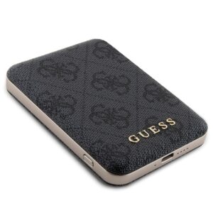 Guess GUBPM5N614GEMGK Set Apple iPhone 11 6.1" hardcase + Powerbank 5000mAh MagSafe juodos spalvos 4G Metal Lo - Image 10