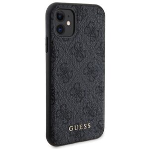 Guess GUBPM5N614GEMGK Set Apple iPhone 11 6.1" hardcase + Powerbank 5000mAh MagSafe juodos spalvos 4G Metal Lo - Image 4