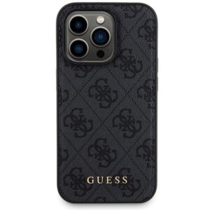 Zestaw Guess GUBPM5P14X4GEMGK Apple iPhone 14 Pro Max 6.7" hardcase + Powerbank 5000mAh MagSafe juodos spalvos - Image 3