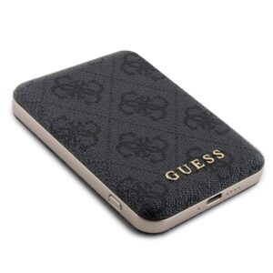 Guess Set GUBPM5P15S4GEMGK Apple iPhone 15 6.1" hardcase + Powerbank 5000mAh MagSafe juodos spalvos 4G Met - Image 10