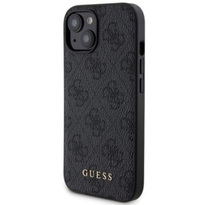 Guess Set GUBPM5P15S4GEMGK Apple iPhone 15 6.1" hardcase + Powerbank 5000mAh MagSafe juodos spalvos 4G Met - Image 2