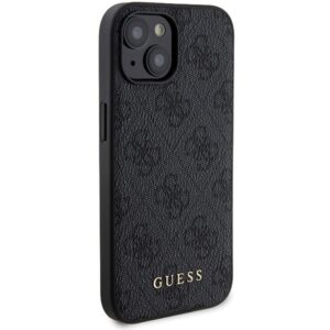 Guess Set GUBPM5P15S4GEMGK Apple iPhone 15 6.1" hardcase + Powerbank 5000mAh MagSafe juodos spalvos 4G Met - Image 4