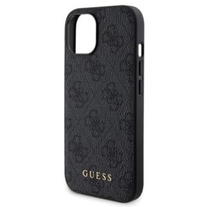 Guess Set GUBPM5P15S4GEMGK Apple iPhone 15 6.1" hardcase + Powerbank 5000mAh MagSafe juodos spalvos 4G Met - Image 6