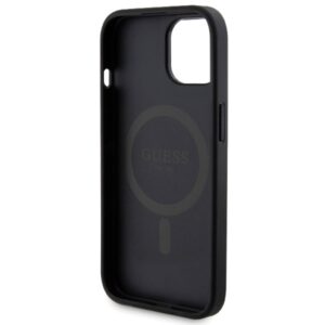 Guess Set GUBPM5P15S4GEMGK Apple iPhone 15 6.1" hardcase + Powerbank 5000mAh MagSafe juodos spalvos 4G Met - Image 7