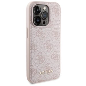 Guess Set GUBPM5P14L4GEMGP Apple iPhone 14 Pro 6.1" hardcase + Powerbank 5000mAh MagSafe rožinės spalvos 4G - Image 4