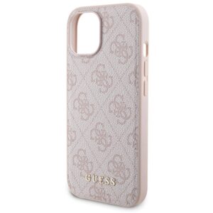 Guess Set GUBPM5P15S4GEMGP Apple iPhone 15 6.1" hardcase + Powerbank 5000mAh MagSafe rožinės spalvos 4G Meta - Image 6