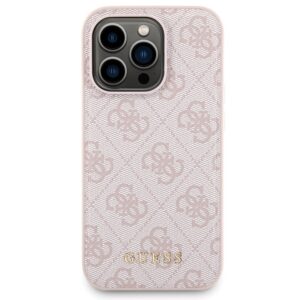Guess Set GUBPM5P15X4GEMGP Apple iPhone 15 Pro Max 6.7" hardcase + Powerbank 5000mAh MagSafe rožinės spalvos - Image 3