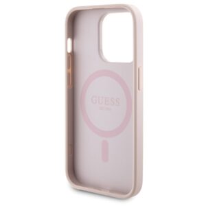 Guess Set GUBPM5P15X4GEMGP Apple iPhone 15 Pro Max 6.7" hardcase + Powerbank 5000mAh MagSafe rožinės spalvos - Image 7