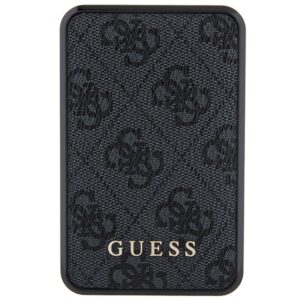 Guess Powerbank 18W GUPB10DP4GEGK 10000mAh juodos spalvos 4G Leather Metal Logo - Image 2