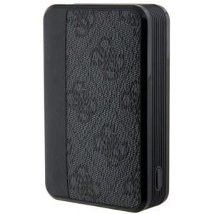 Guess Powerbank 18W GUPB10DP4GEGK 10000mAh juodos spalvos 4G Leather Metal Logo - Image 5