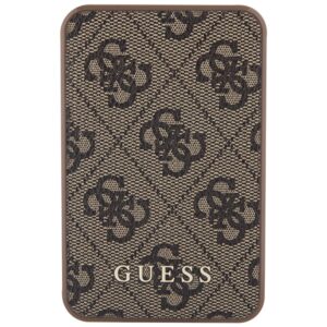 Guess Powerbank 15W GUPB5LP4GEGW 5000mAh rudos 4G Leather Metal Logo - Image 2