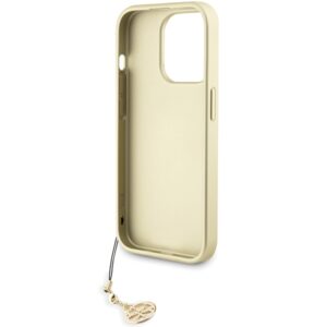 Guess GUHCP15LGF4GGR Apple iPhone 15 Pro 6.1" grey kietas dėklas 4G Charms Collection - Image 7