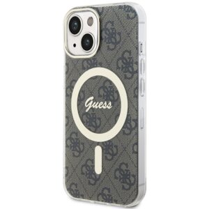 Guess GUHMP15MH4STW Apple iPhone 15 Plu s/ 14 Plus 6.7" rudos spalvos kietas dėklas IML 4G MagSafe - Image 2
