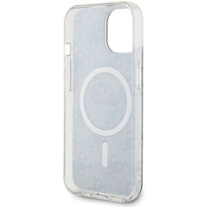 Guess GUHMP15MH4STW Apple iPhone 15 Plu s/ 14 Plus 6.7" rudos spalvos kietas dėklas IML 4G MagSafe - Image 7