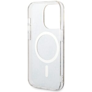 Guess GUHMP15LH4STW Apple iPhone 15 Pro 6.1" rudos spalvos kietas dėklas IML 4G MagSafe - Image 6