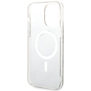 Guess GUHMP15XH4STW Apple iPhone 15 Pro Max 6.7" rudos spalvos kietas dėklas IML 4G MagSafe - Image 6