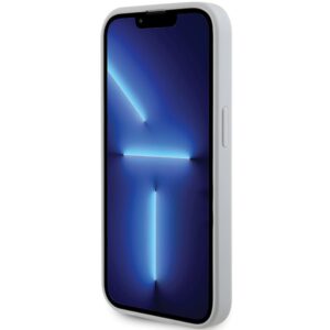 Guess GUHCP15LPS4DGPS Apple iPhone 15 Pro 6.1" silver kietas dėklas Strass Metal Logo - Image 5