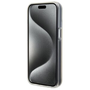 Guess GUHCP14SHDECMI Apple iPhone 14 / 15 / 13 6.1" kietas dėklas IML Faceted Mirror Disco Iridesc - Image 5