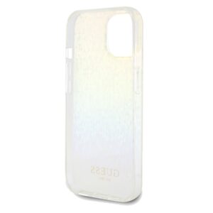 Guess GUHCP14SHDECMI Apple iPhone 14 / 15 / 13 6.1" kietas dėklas IML Faceted Mirror Disco Iridesc - Image 7