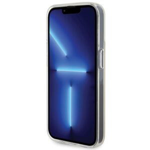 Guess GUHCP14LHDECMI Apple iPhone 14 Pro 6.1" kietas dėklas IML Faceted Mirror Disco Iridescent - Image 5