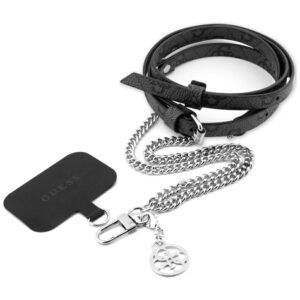 Guess GUOUC4MG4EK Universal CBDY strap juodos spalvos 4G Chain - Image 1