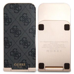 Guess foldable bag. induction 2in1 GUDCFAL4PEGK 15W juodos spalvos 4G Pattern MagSafe - Image 4