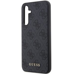 Guess GUHCS23FEG4GFGR S23 FE S711 grey kietas dėklas 4G Metal Gold Logo - Image 6
