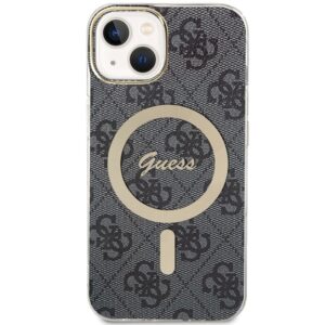 Guess GUHMP15MH4STK Apple iPhone 15 Plus/ 14 Plus 6.7" juodos spalvos kietas dėklas 4G MagSafe - Image 2