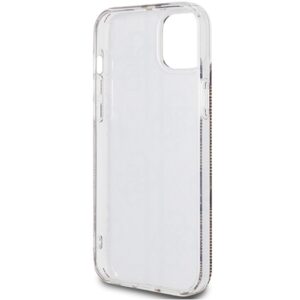Guess GUHCP15MH4PSEGW Apple iPhone 15 Plus /14 Plus 6.7" rudos spalvos kietas dėklas IML 4G Gold Stripe - Image 7
