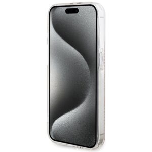 Guess GUHCP14XH4PSEGP Apple iPhone 14 Pro Max 6.7" rožinės spalvos kietas dėklas IML 4G Gold Stripe - Image 5
